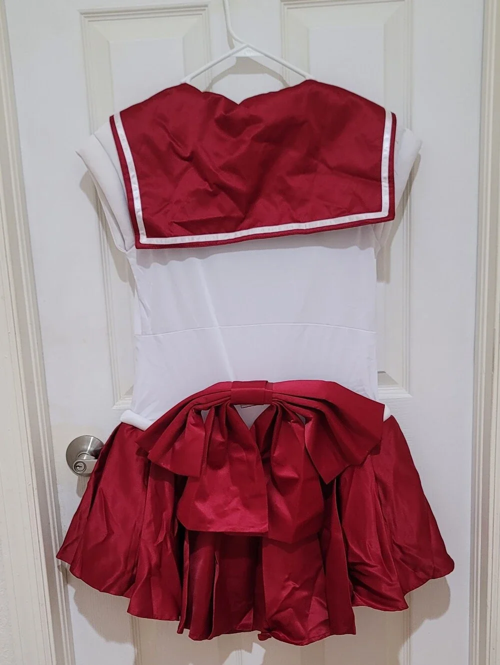 NWOT Rei Hino Halloween Party Cosplay Costume Sailor Mars Uniform Sz L 10-12